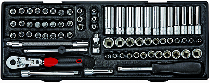 BỘ KHẨU ĐA CHỨC NĂNG 1/4"DR. 73 CHI TIẾT JTC-K2734